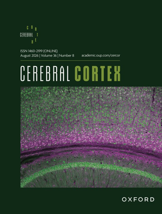 Cover art of Cerebral Cortex article
